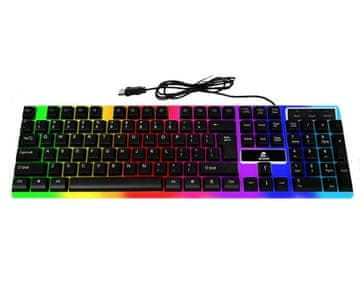 Malatec RGB LED računalna tipkovnica