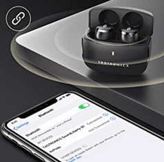 TaoTronics Soundliberty 97 slušalice, Bluetooth, USB-C, brzo punjenje, crne (53-01000-320)