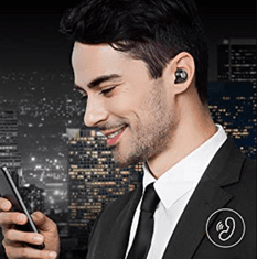 TaoTronics Soundliberty 97 slušalice, Bluetooth, USB-C, brzo punjenje, crne (53-01000-320)