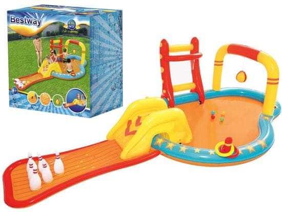 Bestway Igralište na napuhavanju 435x213x117cm kuglanje