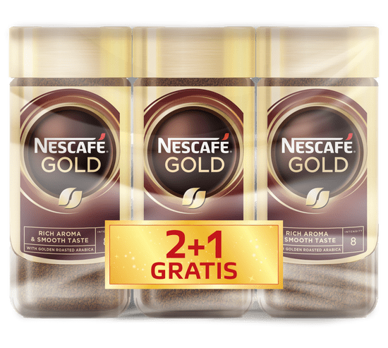 NESCAFÉ Gold instant kava, u staklenci, 570 g, 570 g (380 g + 190 GRATIS)