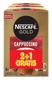 NESCAFÉ Cappuccino, 2 + 1 GRATIS