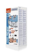 Bestway Steel Pro Max 4,57 x 1,07 m 56488 + Uložak za filtraciju + ljestve
