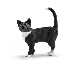 Schleich domaća mačka, crna, 5,5 x 2 x 6 cm