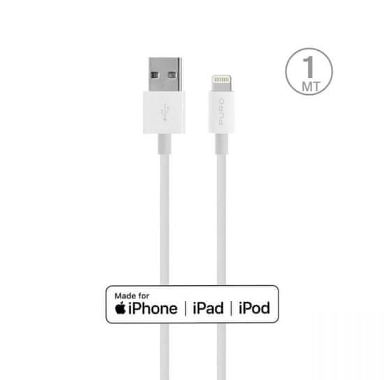 Puro kabel Apple Lightning, 1m, bijeli