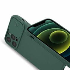 MG Privacy Lens silikonska maska za Motorola Moto G71 4G / 5G, zeleno