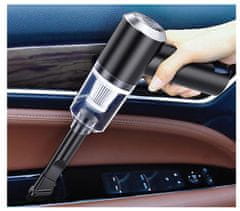 bežični usisavač za automobil, 120 W, crni