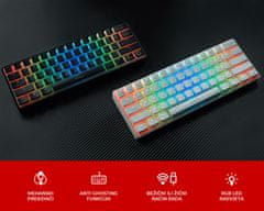 Genesis Thor 660 gaming tipkovnica, mehanička, USB-C, Bluetooth, RGB LED, crna