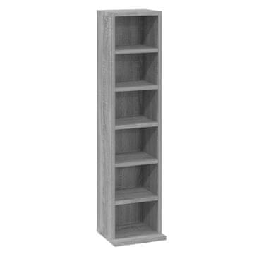 Vidaxl Ormarić za CD-ove boja hrasta sonome 21 x 20 x 88 cm drveni