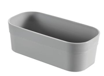 CURVER Plastični Organizator za Ladice INFINITY - S 15x5x8 cm, Siva