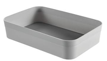 CURVER Veliki plastični organizator za ladice INFINITY - 16L, siva boja