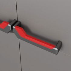 KETER Višenamjenska Polica STEMIEN 60/4 s Plus Variantom - Siva Plastika