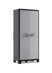 KETER TITAN Višenamjenska Vrtna Ormarić 182cm - Plastična Siva Konstrukcija