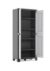 KETER TITAN Višenamjenska Vrtna Ormarić 182cm - Plastična Siva Konstrukcija