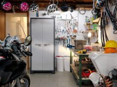 KETER TITAN Višenamjenska Vrtna Ormarić 182cm - Plastična Siva Konstrukcija