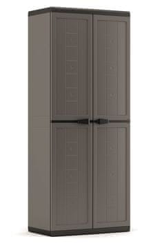 KETER Visoka Plastična Ormarić "Jolly" - Siva, Talijanski Dizajn