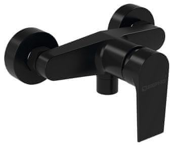 SAPHO KAI zidna crna mat miješalica za tuširanje