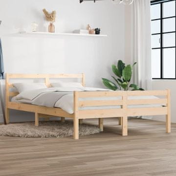 Vidaxl Okvir kreveta od punog drva 150x200 cm