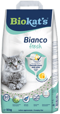 Biokat's pijesak Bianco Fresh Control, 10 kg