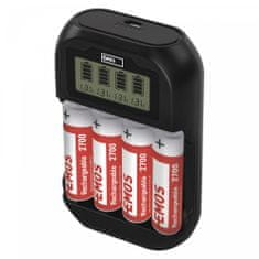 EMOS punjač baterija BCN-41D + 4AA 2700 (1603028000)