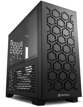 Sharkoon MS-Y1000 kućište, gaming, prozor, crna (MS-Y1000 BLACK)
