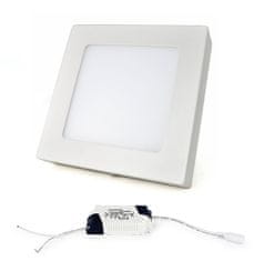 Berge LED panel KVADRATNI BRGD0126 170x170x35mm nadgradni - 12W - 230V - 860Lm - topla bijela