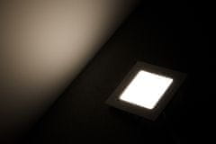 Berge LED panel ECOplanet - kvadratni nadgradni - crni - 24W - 230V - 1900Lm - neutralno bijela