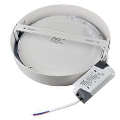 Berge LED panel OKRUGLI BRGD0120 300x35mm nadgradni - 24W - 230V - 1700Lm - topla