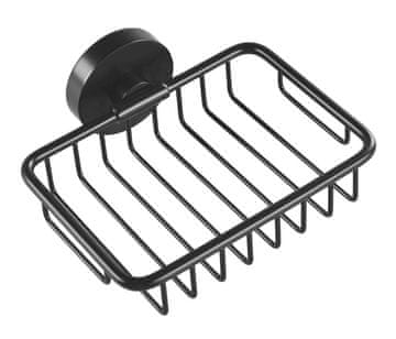 SAPHO X-ROUND Žičana Sapunjara Crna Matirana 140x55x125 mm