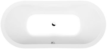 POLYSAN VIVA O Ovalna Kada 175x80x47 cm, Bijela, Akrilna, Polysan