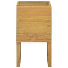 Vidaxl Kupaonski ormarić 41 x 40 x 75 cm od masivne tikovine