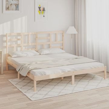 Vidaxl Okvir kreveta bez madraca 180x200 cm Masivno drvo
