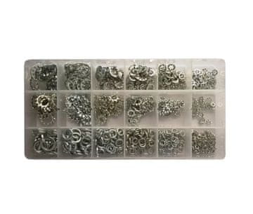 Verkgroup Set pocinčanih montažnih podložaka 720 kom 2