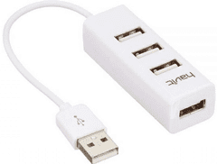 Havit H18 priključna stanica, USB 2.0, bijela (HV-H18)