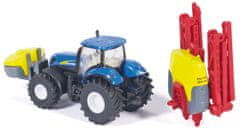 SIKU Poljoprivredni traktor New Holland s prskalicom 1:87