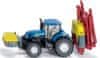 Poljoprivredni traktor New Holland s prskalicom 1:87
