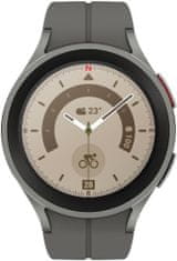 Samsung Galaxy Watch5 Pro (SM-R920) ametni sat, 45 mm, BT, sivi titan