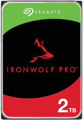 Seagate NAS tvrdi disk, 2 TB, 7200, 256MB, SATA3, IronWolf (ST2000NE001)