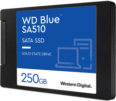 WD SA510 SSD disk, 6,35 cm (2,5“), SATA III, 250GB (WDS250G3B0A)