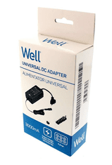 Well Prekidač adaptera. 3000mA 3-12V, 6 utičnica