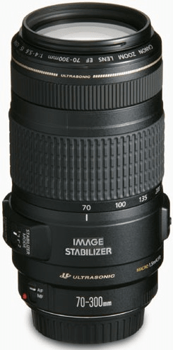 Canon objektiv EF 70-300mm f/4-5.6 IS USM