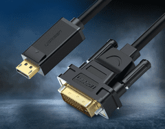 Ugreen kabel, DisplayPort na DVI (24+1), 1,5 m, crni (10243)
