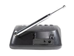 Trevi RC 80D4 radio budilica, crna