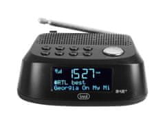 Trevi RC 80D4 radio budilica, crna