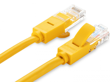 Ugreen UTP LAN kabel, Cat5e, 1m, žuti (11230)
