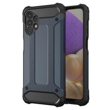 Armor Hurtel Hybrid Armor maska za Samsung Galaxy A73, plavi/crveni elementi