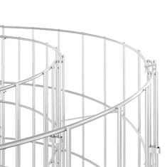 Vidaxl Vrtni komposter Ø50x100 cm od pocinčanog čelika