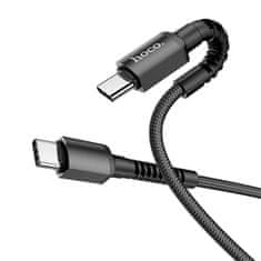 Hoco podatkovni kabel, USB-C, crni