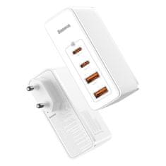 BASEUS GaN2 Pro punjač 2x USB / 2x USB-C 100W QC PD, bijela