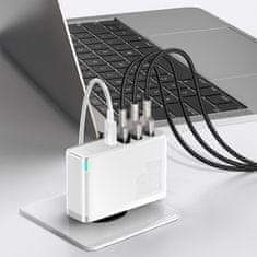 BASEUS GaN2 Pro punjač 2x USB / 2x USB-C 100W QC PD, bijela